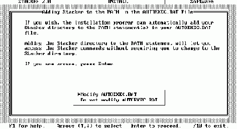    STACKER